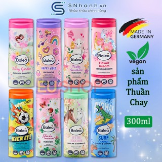Sữa tắm gội, dầu gội xả cho bé Balea Đức, 300ml