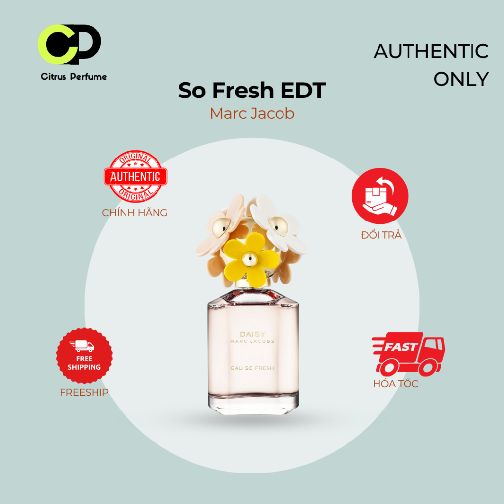 10ml So Fresh EDT| Nước hoa Nữ | Citrus Perfume