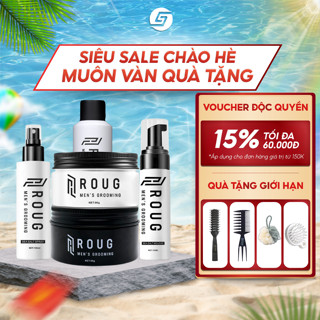Sáp Vuốt tóc ROUG | Sáp vuốt tóc Matte Clay, Matt Clay, Bọt tạo kiểu, Gôm Roug chính hãng Singapore