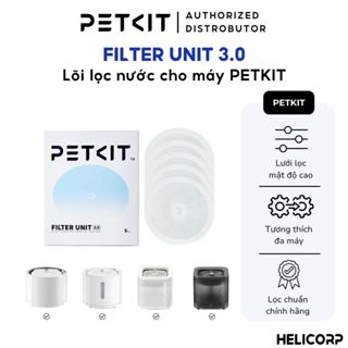 Miếng Lọc Nước, Tấm Lõi Lọc Nước Cho Máy Petkit Phiên Bản Mới 3.0 Tăng 150% Hiệu Quả Lọc - HeLiCorp