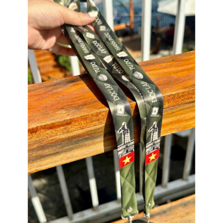 Dây đeo Chiến Thắng in chữ [Độc Lập Tự Do Hạnh Phúc] - dây đeo thẻ học sinh, sinh viên, NVVP không kèm thẻ [HOẢ TỐC]