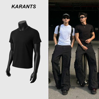 (Cleanfit) Áo thun trơn Karants Form Cleanfit Tôn Dáng Vải Em Pé Dành Cho Người Lớn Chất Liệu Cao Cấp Mềm Mịn - KR251