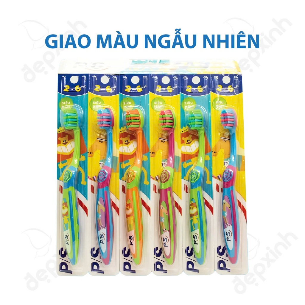 Bàn chải đánh răng P/S Trẻ Em 2 - 6 Tuổi (Giao Màu Ngẫu Nhiên)