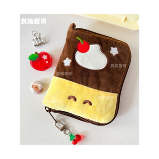 🧸 Ví đựng hộ chiếu – Túi vải bông hình Pudding dễ thương, đựng sổ tay/thẻ/hộ chiếu tiện lợi khi du lịch