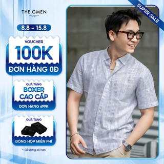 Áo Sơ mi nam Linen ngắn tay L24 Linen SS Shirt - THE GMEN ELEGANT EST 2017