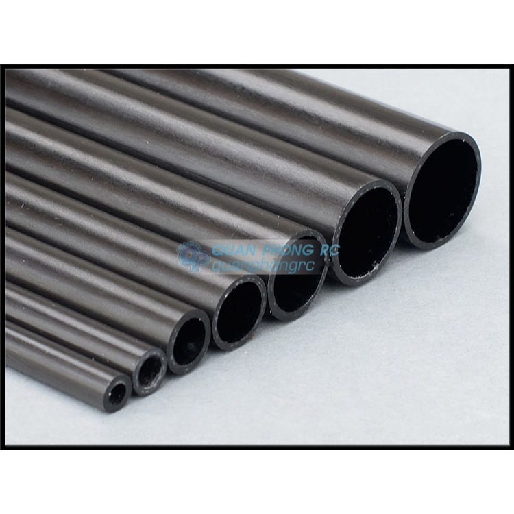 Ống Carbon Fiber Rỗng / Đặc (1 mét) Dùng làm khung máy bay điều khiển