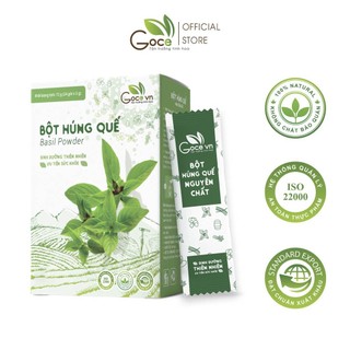 Bột húng quế nguyên chất Goce - 72g (24 gói x 3g)