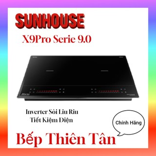 Bếp từ đôi nhập khẩu thái lan sunhouse mama x9pro serie 9.0_mmb888di