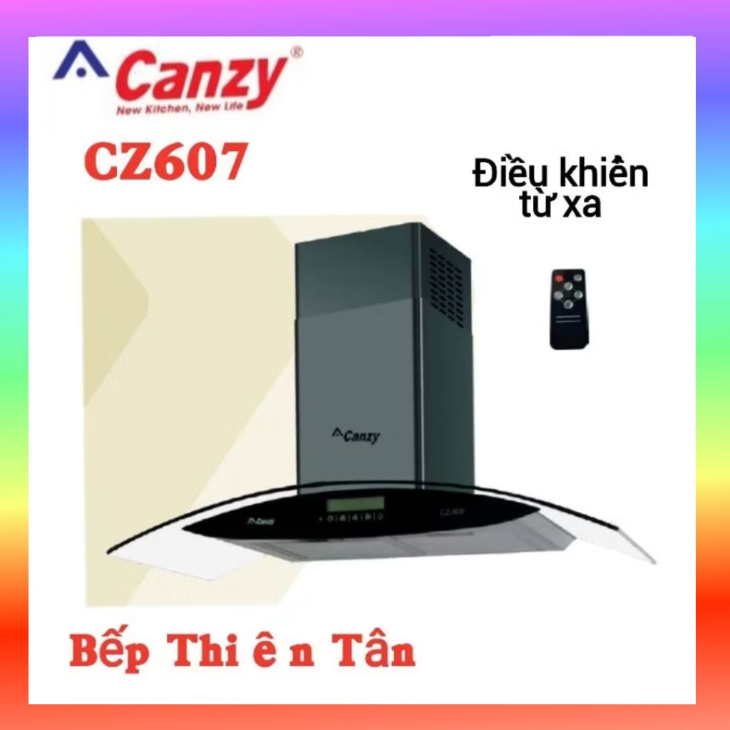 Máy Khử Mùi Cảm Ứng Kính Cong CANZY CZ70/90BDS_CZ607/609