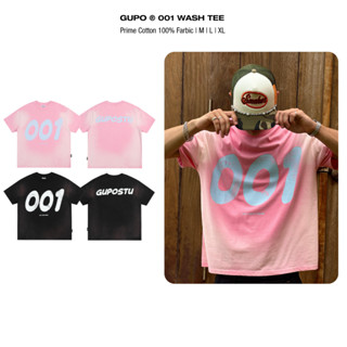 Áo Thun Unisex GUPO 001 Wash Tee Form Boxy Prime Cotton Local Brand Nam Nữ - WASH001