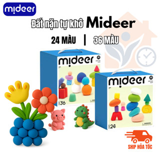 Đất nặn tự khô Mideer 36 màu an toàn đất sét tạo hình đồ chơi sáng tạo cho bé 