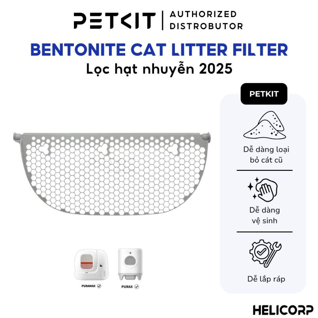 Lưới Lọc Cát Hạt Nhỏ Dùng Cho Máy Dọn Phân Mèo Tự Động Petkit Pura Max, Petkit Pura X