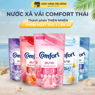 Nước Xả Vải Comfort Thái Lan 5 Mùi Đậm Đặc Lưu Hương Ngừa Bám Cặn Thơm Lâu Mềm Vải Túi 500ml