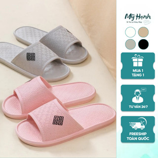  Dép đi trong nhà dép Nữ quai ngang chất liệu EVA siêu nhẹ chống trơn trượt - Dép Mỹ Hạnh 