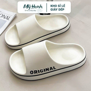  Dép bánh mì ORGINAL Nam Nữ Độn Dế dép nữ quai ngang chất liệu eva siêu nhẹ siêu bền êm chân SPN26 