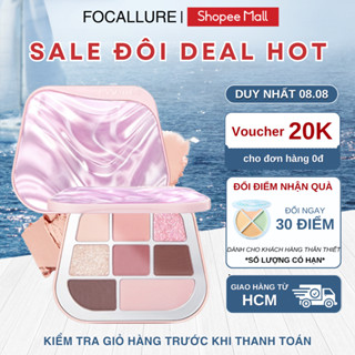 Bảng Phấn Mắt FOCALLURE Bền Màu Dưỡng Ẩm Lâu Trôi Chống Thấm Nước 9.6g