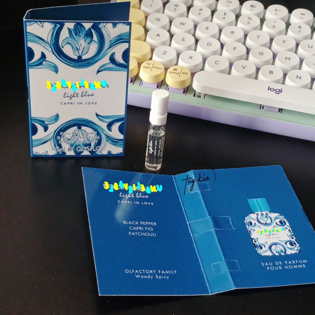 Nước Hoa Light Blue Capri In Love EDP/ EDP Pour Homme