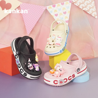 Dép Sục Cho Bé Gái BabyThree Labubu KanKanStore Sục Trẻ Em Kuromi Capybara Melody KA23