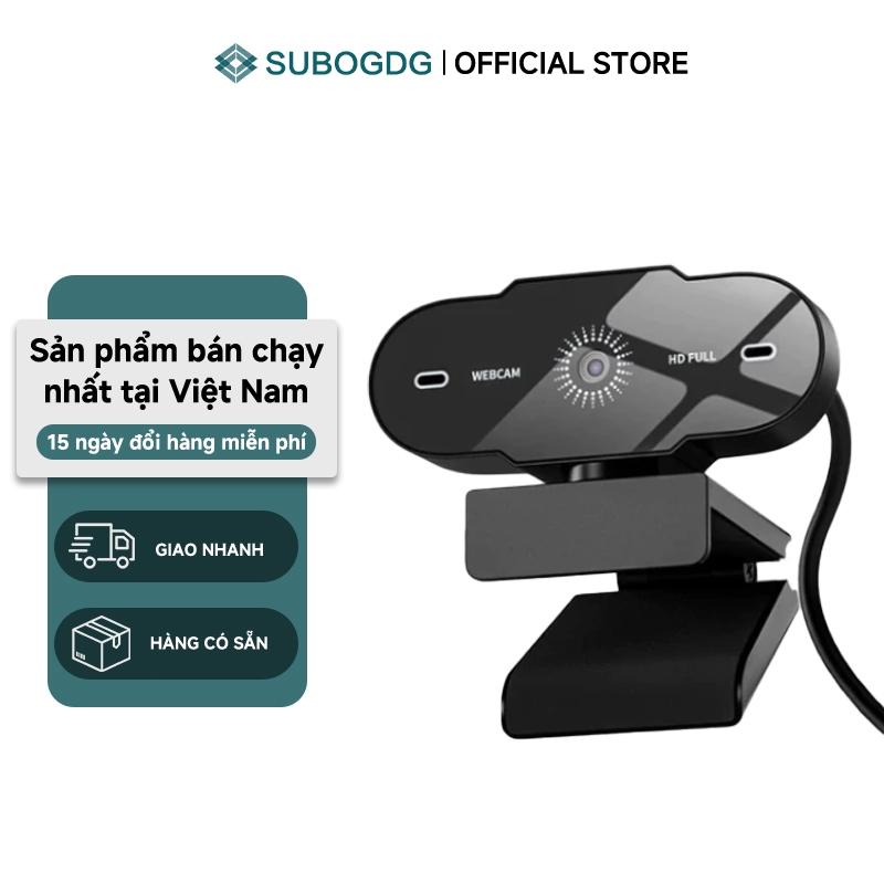 SUBOGDG máy tính chuyên dụng cho Livestream, camera mini，Học và Làm việc Online siêu rõ nét FHD 2K M