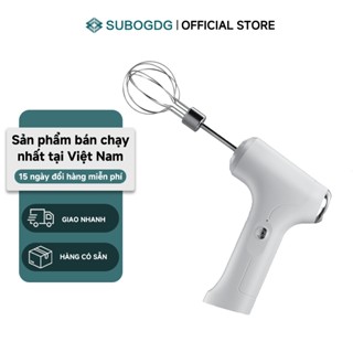 SUBOGDG Máy đánh trứng cầm tay mini không dây, đánh trứng sữa, trộn thực phẩm, trộn bột đa năng