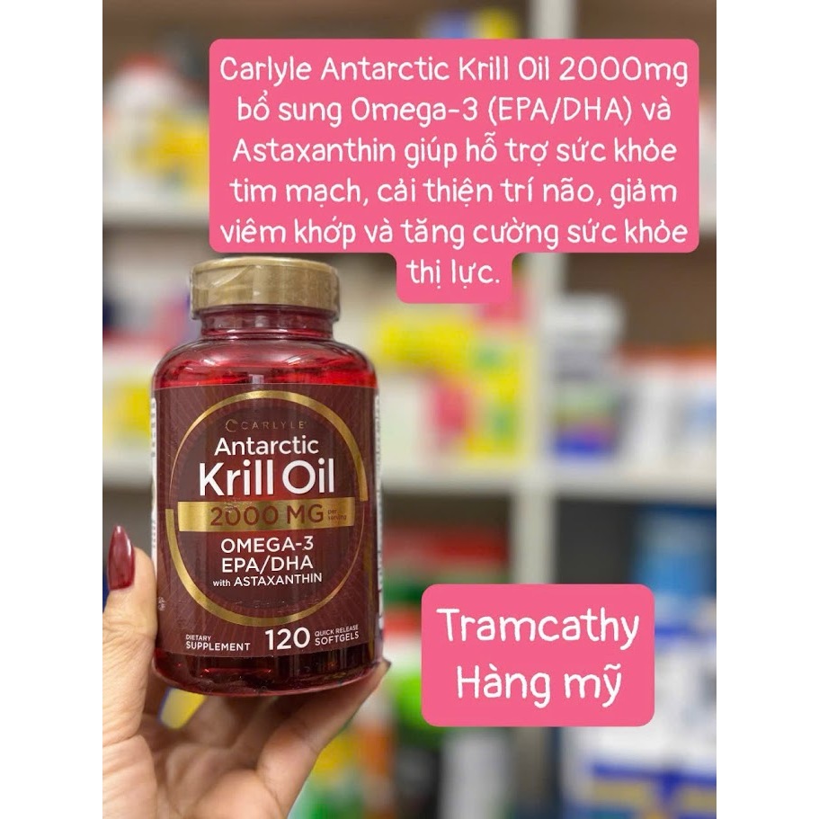 Carlyle Antarctic Krill Oil 2000mg