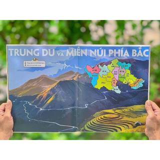 Sách KĐ - Đất Nước Gấm Hoa - Atlas Việt Nam - Ấn Bản Lưu Dấu 63 Tỉnh Thành