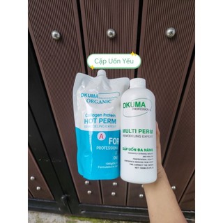 Cặp Uốn ,Ép, DUỖI DKUMA ORGANIC 1000ml
