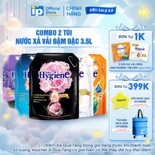 Combo 2 Nước Xả Vải Đậm Đặc Hygiene 3.5L