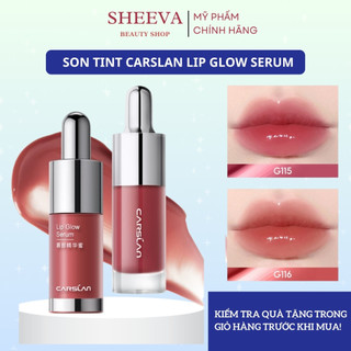  Son Tint Carslan Lip Glow Serum Son Bóng Carslan Dưỡng Ẩm Căng Mọng Môi Sheeva Beauty 