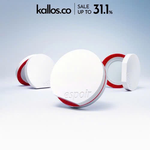 Phấn Nước Espoir Be Velvet Sebum Cut Cooling Cushion, Taping Cover Moist Cushion - Kallos Vietnam