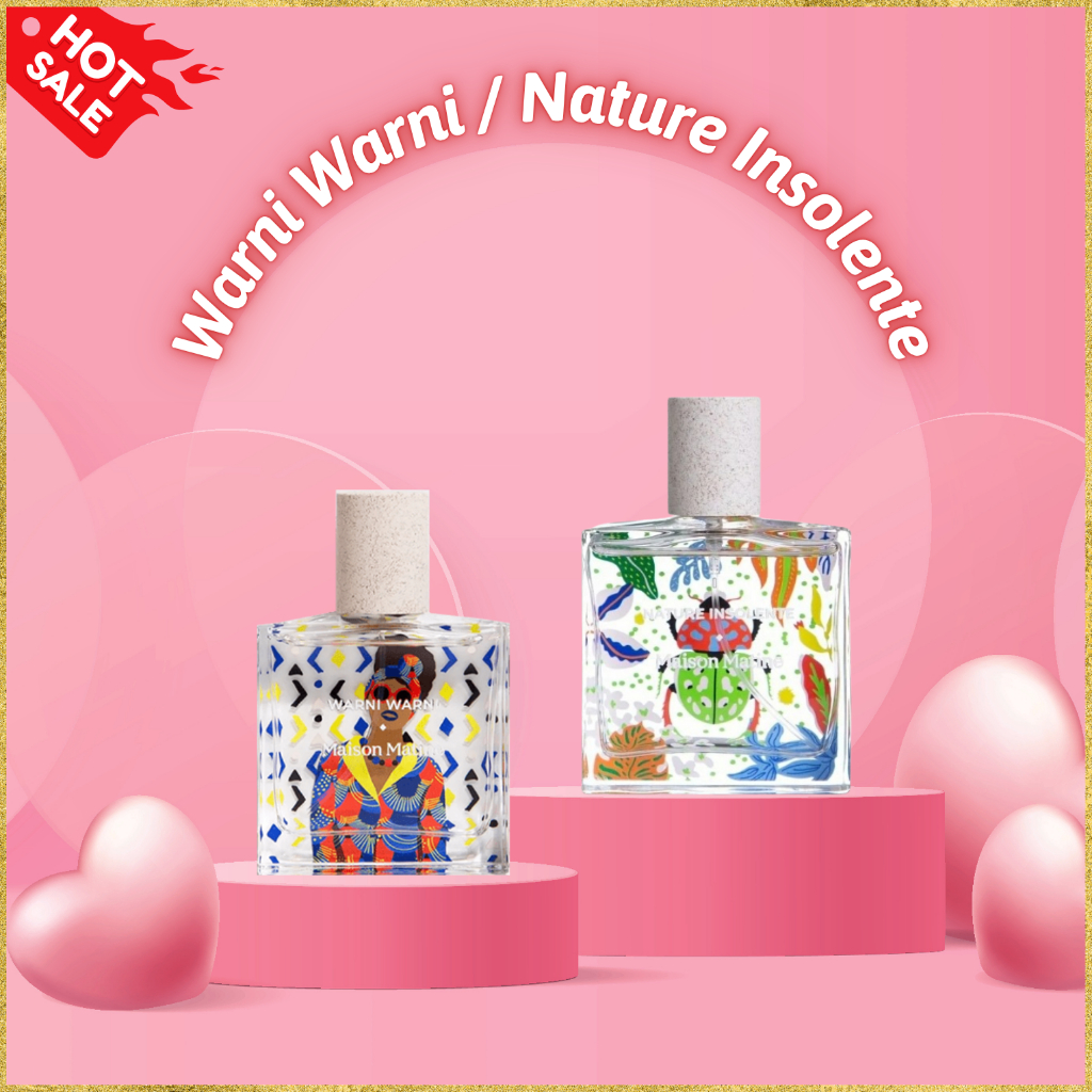 Nước hoa 𝐖𝐚𝐫𝐧𝐢 𝐖𝐚𝐫𝐧𝐢 / 𝐍𝐚𝐭𝐮𝐫𝐞 𝐈́𝐧𝐬𝐨𝐥𝐞𝐧𝐭𝐞 Nhẹ Nhàng Tinh Tế _ Mẫu thử 2/5/10ml