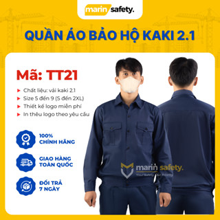 Quần áo bảo hộ lao động TT21 vải kaki 21 màu tím than, đồng phục cho công nhân kỹ sư ngành nghề