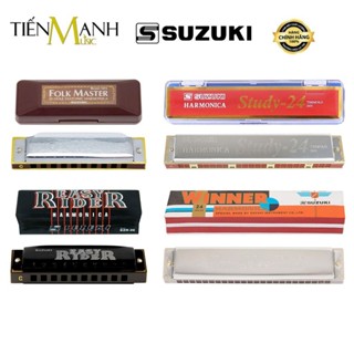   Chính Hãng  Kèn Harmonica Suzuki 10 24 Lỗ - Winner Study 24 Folk Master Easy Rider - Khẩu Cầm Tone C 