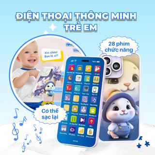  Điện thoại đồ chơi song ngữ Anh Việt cho bé 28 phím 36 nút bấm bản 40 phím nâng cấp điện thoại di động đa chức năng 