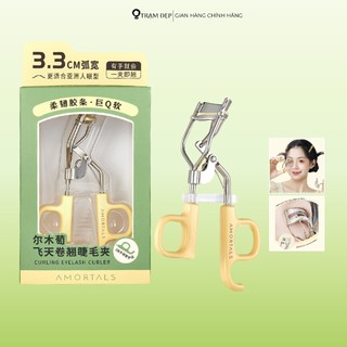  Kẹp Mi Góc Rộng AMORTALS Dụng Cụ Uốn Cong Lông Mi Giữ Nếp Tạo Kiểu Lâu Bền  1 Cái hộp  