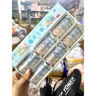 HỘP 3 CUỘN BĂNG DÍNH WASHI