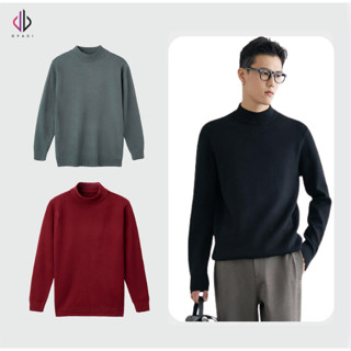  Áo Len Nam Cổ Lọ Cổ 3cm Quảng Châu Form Basic Hàn Quốc Dài Tay Dày Dặn Chất Đẹp AL96 