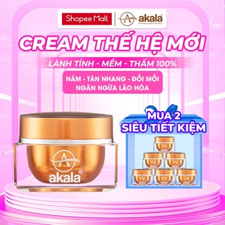  Bộ 5 Sản Phẩm Kem Nám Tàn Nhang Đồi Mồi Ngừa Lão Hoá Tranexamic Acid akala 30g 