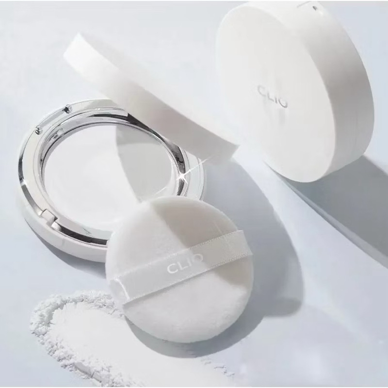 Phấn Phủ Nén Không Màu Clio Stay Perfect  Finish Pact 8g Hàn Quốc