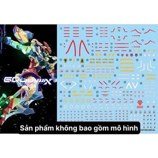   Ghost G-rework  Decal Đề can nước mô hình Gundam HG GQuuuuuux 
