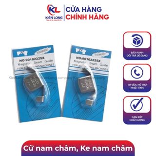 2 Cữ nam châm, Ke nam châm định hướng đường may cao cấp G30 cữ to, cữ tiểu vỏ xanh, g20 vỏ vàng
