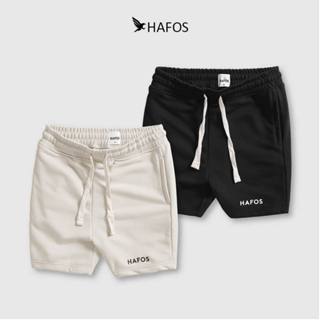 Quần Short Nam HAFOS BASIC nỉ chân cua co giãn, mềm mịn. Quần thun vải nỉ dày dặn mặc ở nhà, đi chơi