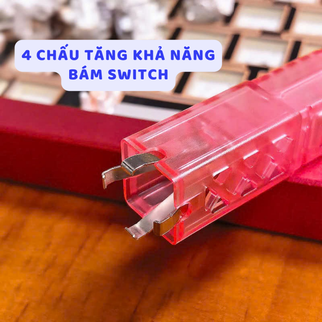 [Puller] - Dụng cụ tháo keycaps, switch đa năng 2in1 cao cấp 4 chấu bám switch | BigBuy360 - bigbuy360.vn