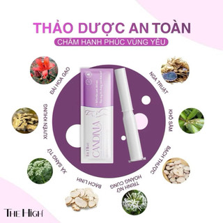 Dung Dịch Vệ Sinh Phụ Nữ CANDIMA THE HiGH 8GÓI x 5ml CHÍNH HÃNG - Gel Chăm Sóc Phụ Khoa