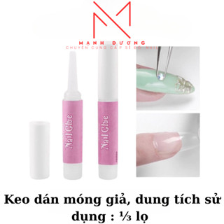keo dán móng giả Nail Box Glue chính hãng - keo đính đá kích cỡ nhỏ chuyên dụng cho dân làm móng ( Mạnh Dương )