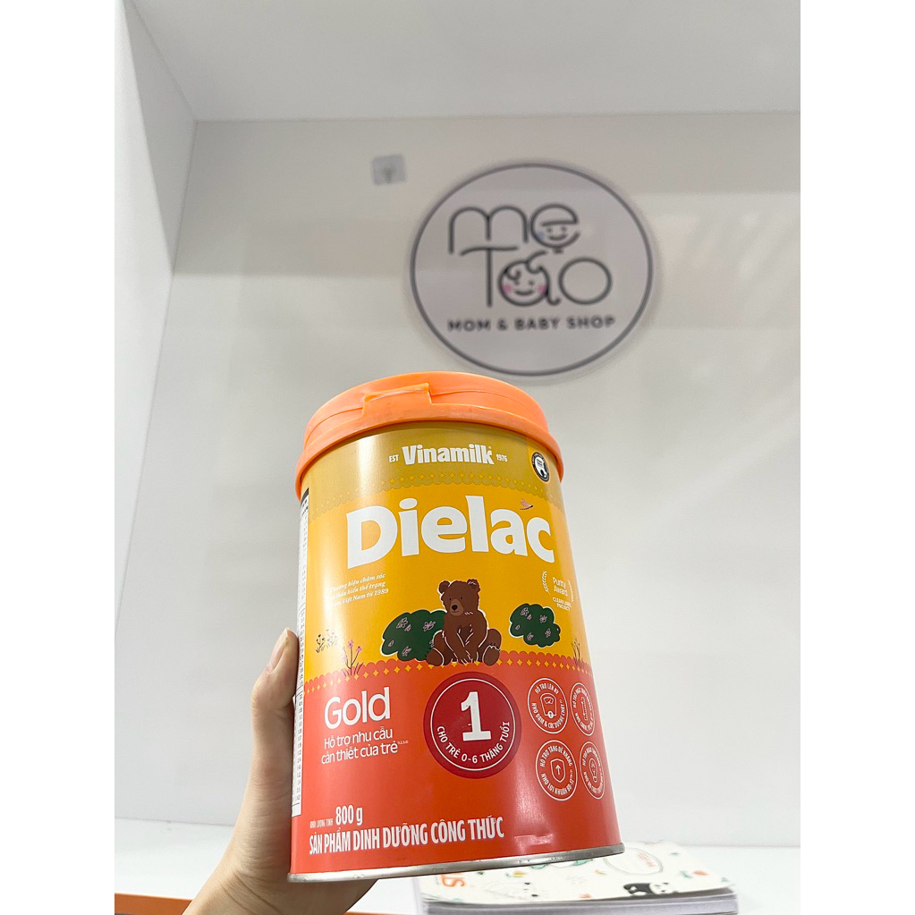 Sữa bột Vinamilk Dielac Gold số 1,2, 3, 4 giúp bé tăng cân tốt, lon 850g