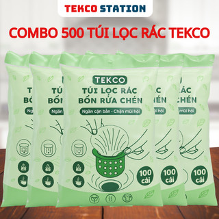 Set 500 Túi Lọc Rác Bồn Rửa Bát Túi Lưới Lọc Cặn Lọc Thức Ăn Thừa Cho Bồn Rửa Chén 