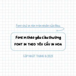 [NHÃN VỞ - TRƠN] Set Nhãn Vở Nơ, Doodle, Đơn Giản Pastel | by Bliss.