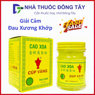   Combo 2 Lọ  Cao Xoa Bóp Xương Khớp   Cao Xoa Cúp Vàng   Dầu Cù Là Giúp Giảm Đau Nhức Xương Khớp Giải Cảm - Nhà Thuốc 