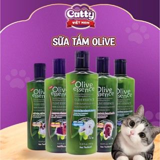 Sữa tắm Olive, sữa tắm cho chó mèo ( 450ml) dưỡng lông mềm mượt